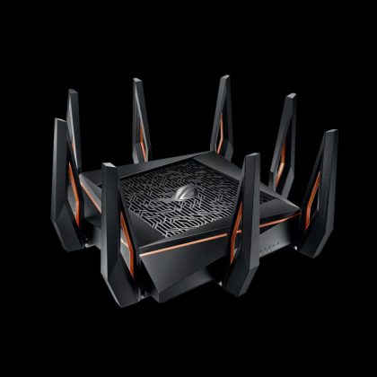 Стартираха продажбите на мощния рутер ASUS ROG Rapture GT-AX11000
