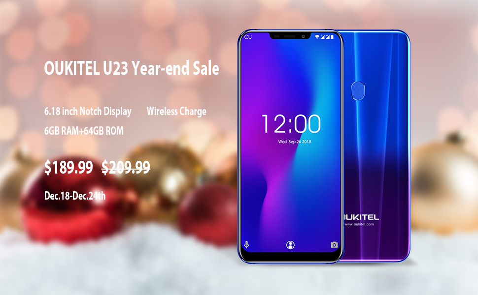 OUKITEL U23 с 6 GB RAM и 16 МР камера се продава в края на годината само за 9,99