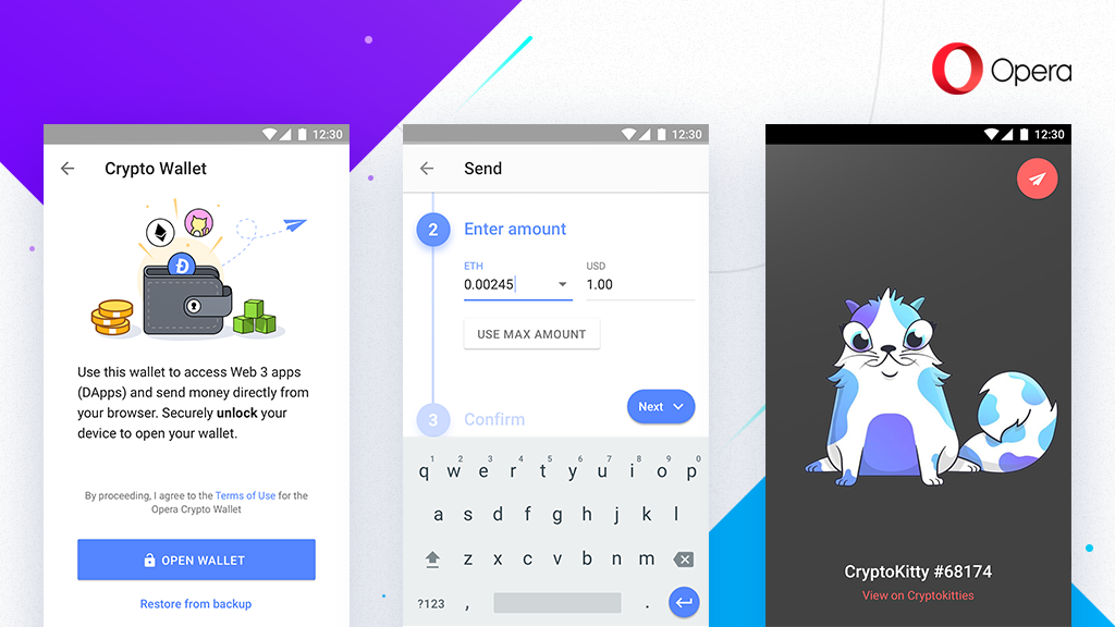Opera представи първия Android браузър с поддръжката на Web 3 и криптовалутен портфейл