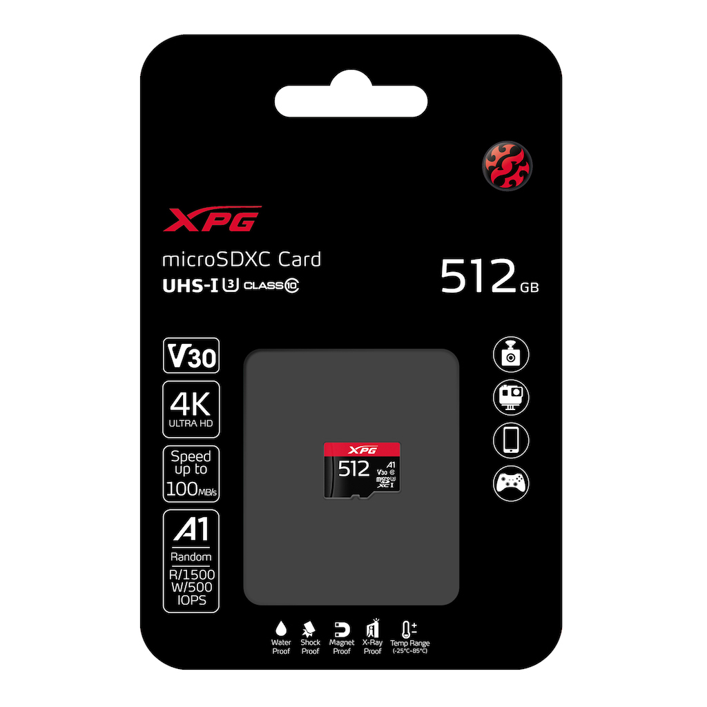 ADATA пуска XPG microSDXC карти за гейминг