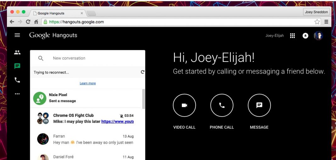 anons Неуспешният експеримент Google Hangouts спира от 2020 г.