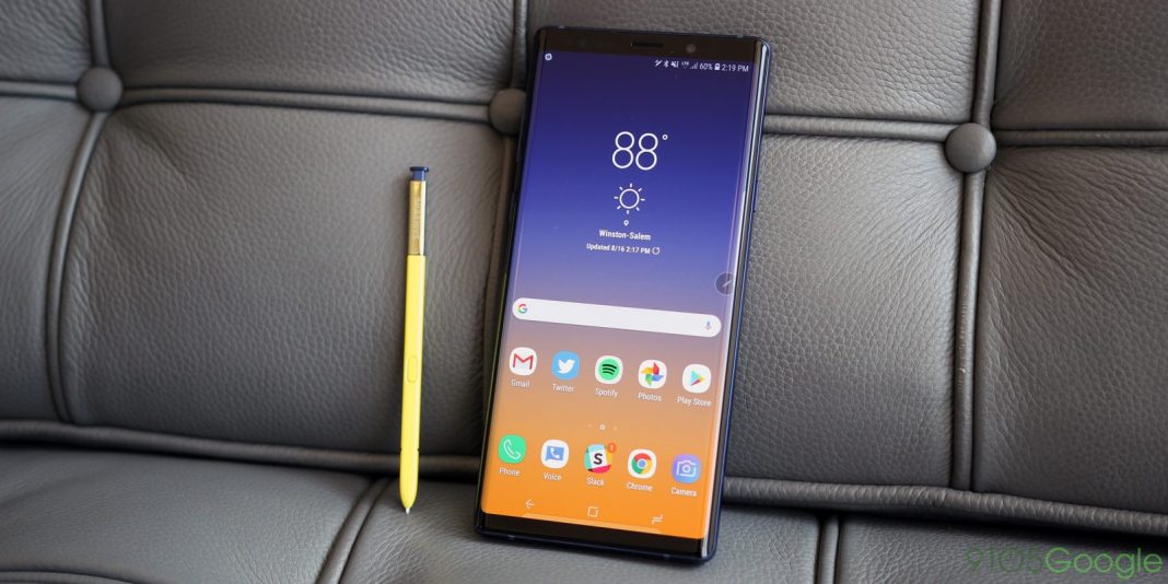 anons Samsung рекламира дисплея на Galaxy Note 9 в Twitter с… iPhone