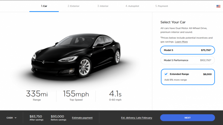 Tesla представи на пазара по-евтини Model S и Model X със 100 KWh батерии
