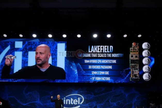 Intel показа прототипа на многокомпонентната SoC Lakefield