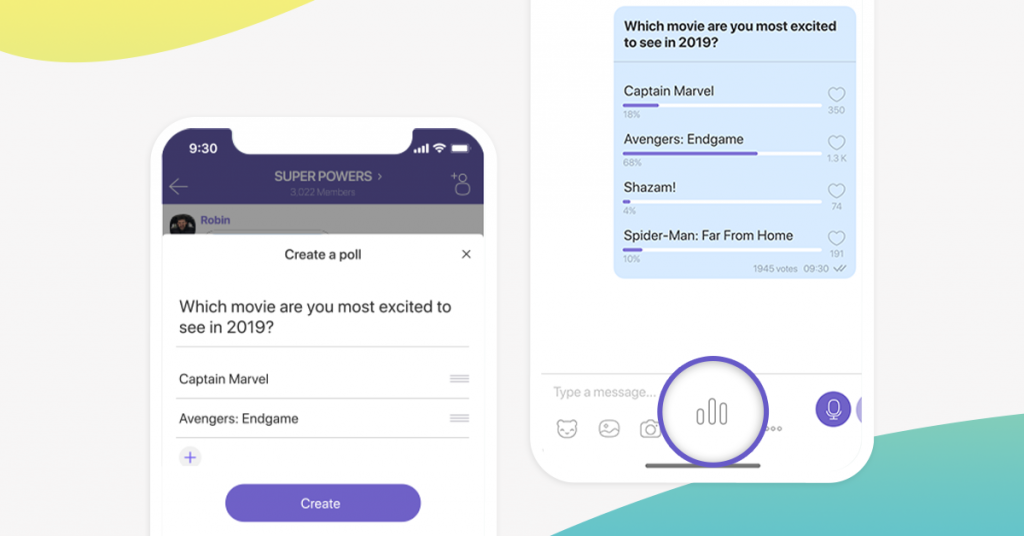 Viber пусна анкети в груповите чатове