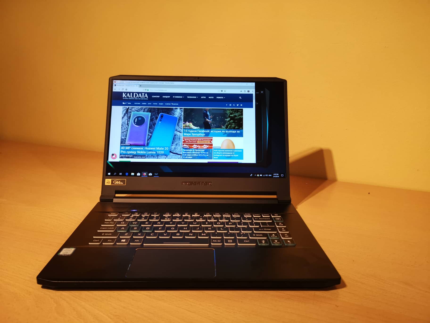 Ревю на Acer Predator Triton 500 – красив, бърз и шумен