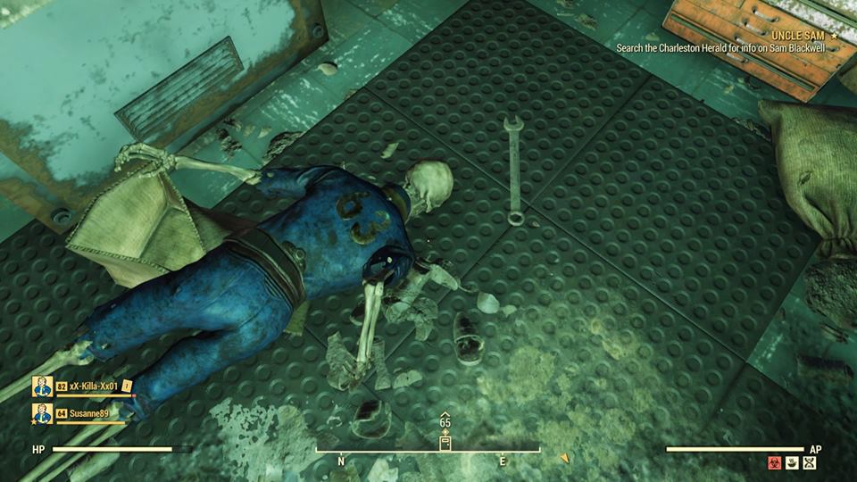 Бъг телепортира играч на Fallout 76 в тайна камера