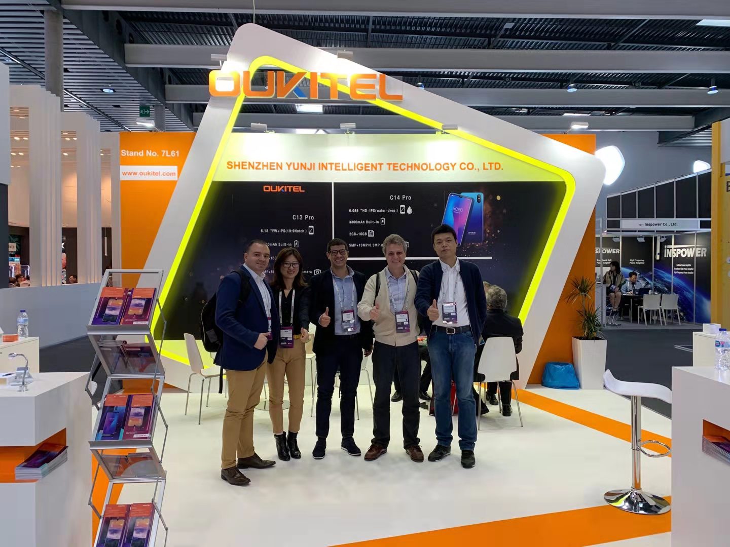 OUKITEL представи няколко нови смартфона на MWC 2019