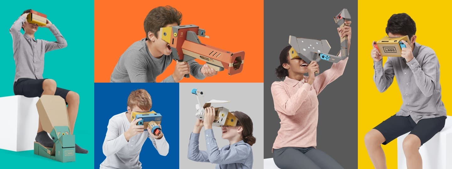 Switch конзолата преминава във виртуалната реалност с Nintendo Labo VR