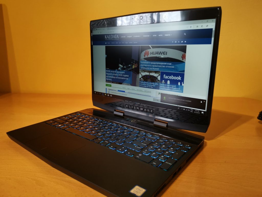 Alienware m15 – страхотна геймърска машина