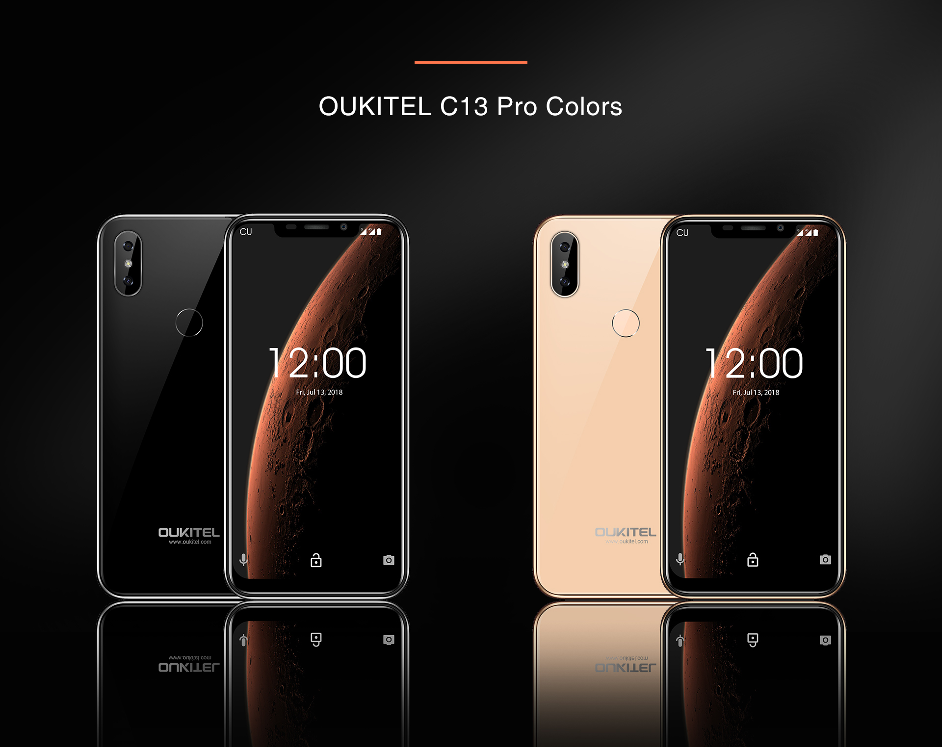 Предварителните продажби на OUKITEL C13 Pro: дисплей с прорез, Android Pie и цена ,99