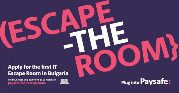 Paysafe Escape Room Paysafe и Dextrophobia Rooms отварят първата ескейп стая за ИТ специалисти в София