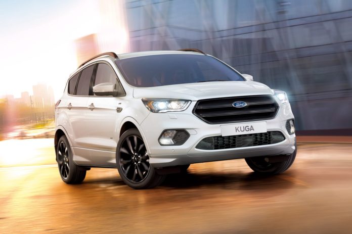fordkugastline Ford разкрива изваяния, електрифициран изцяло нов SUV модел Kuga