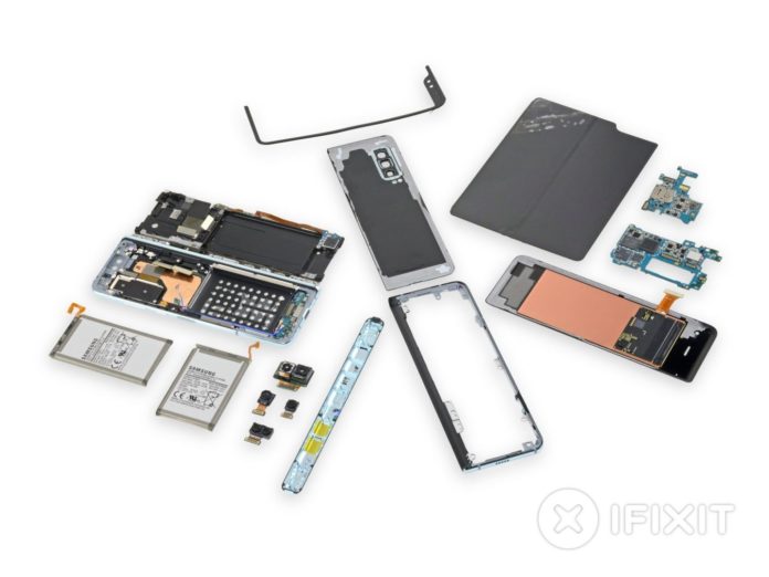 Galaxy Fold iFixit премахна обяснението как се чупи Galaxy Fold по искане на Samsung
