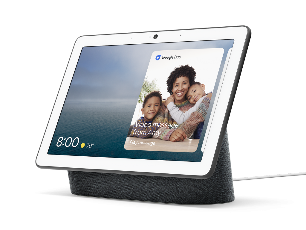 Google представи Nest Hub Max с камера и управление с жестове