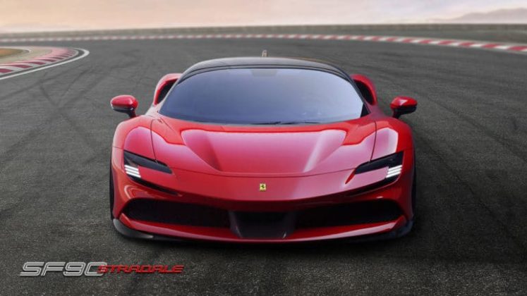 Ferrari SF90 Stradale: хибриден автомобил с ДВГ и три електродвигателя