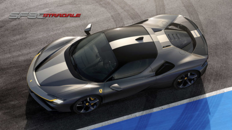 Ferrari SF90 Stradale: хибриден автомобил с ДВГ и три електродвигателя
