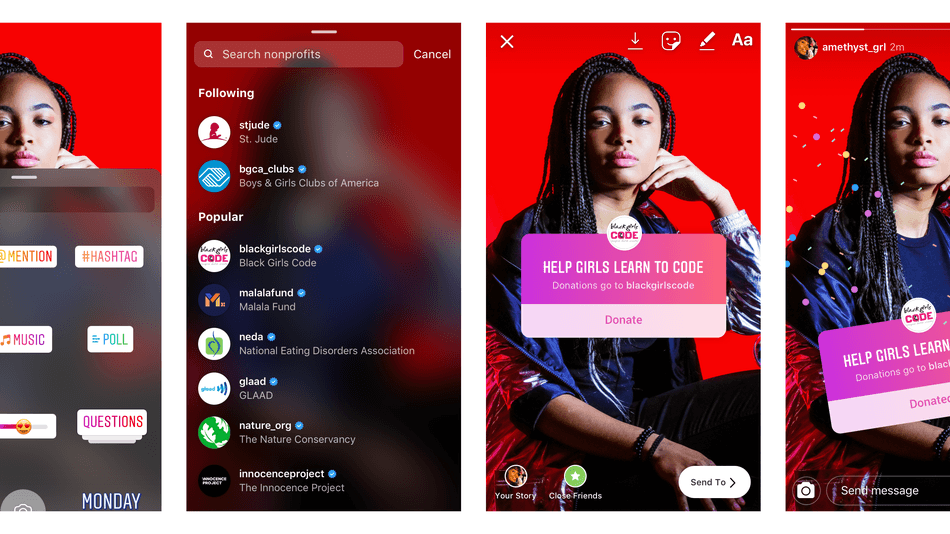 Facebook анонсира нови функции за Instagram