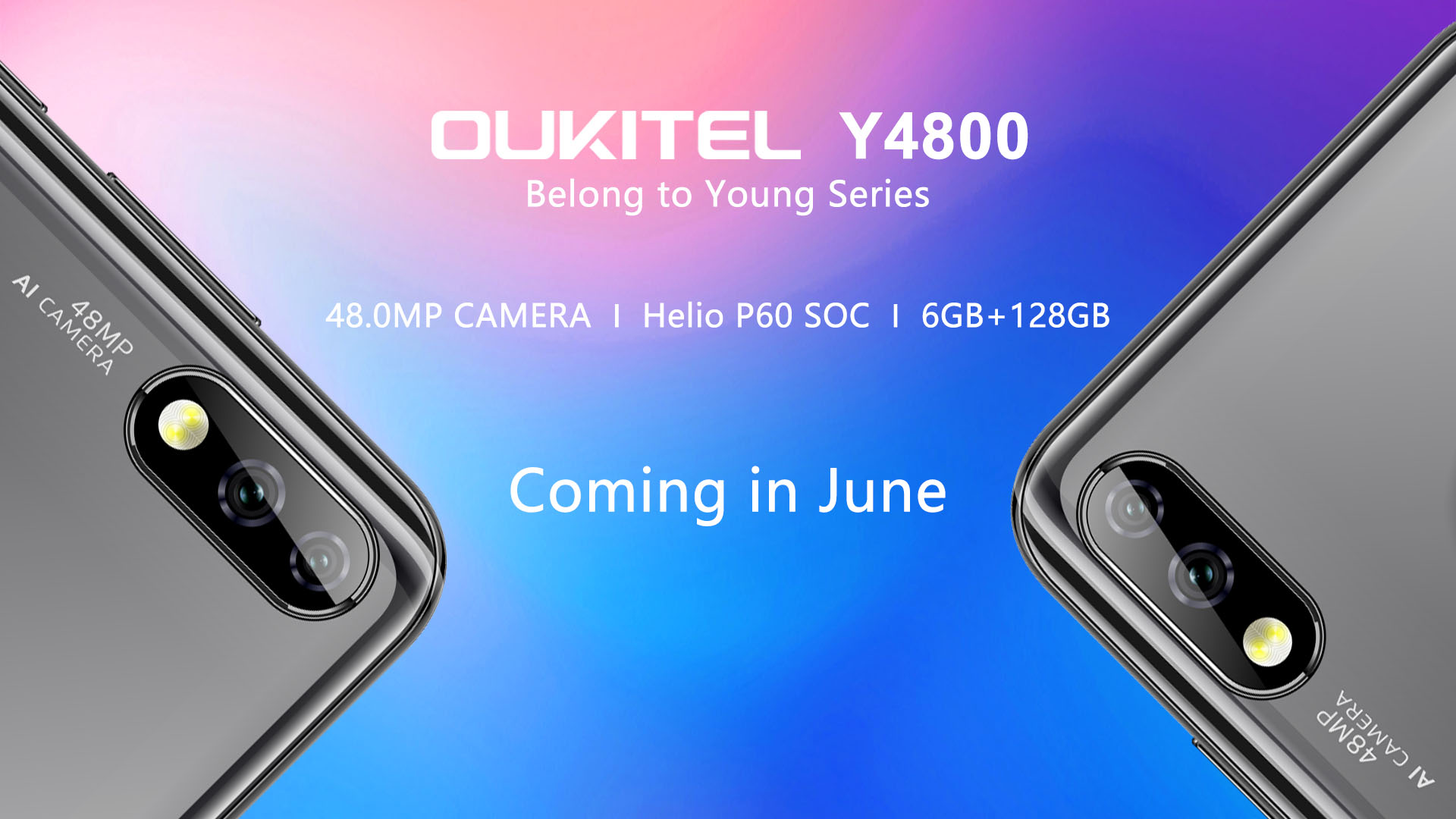 Изтичане на данни за OUKITEL Y4800: 48 МР основна камера и SoC Helio P60