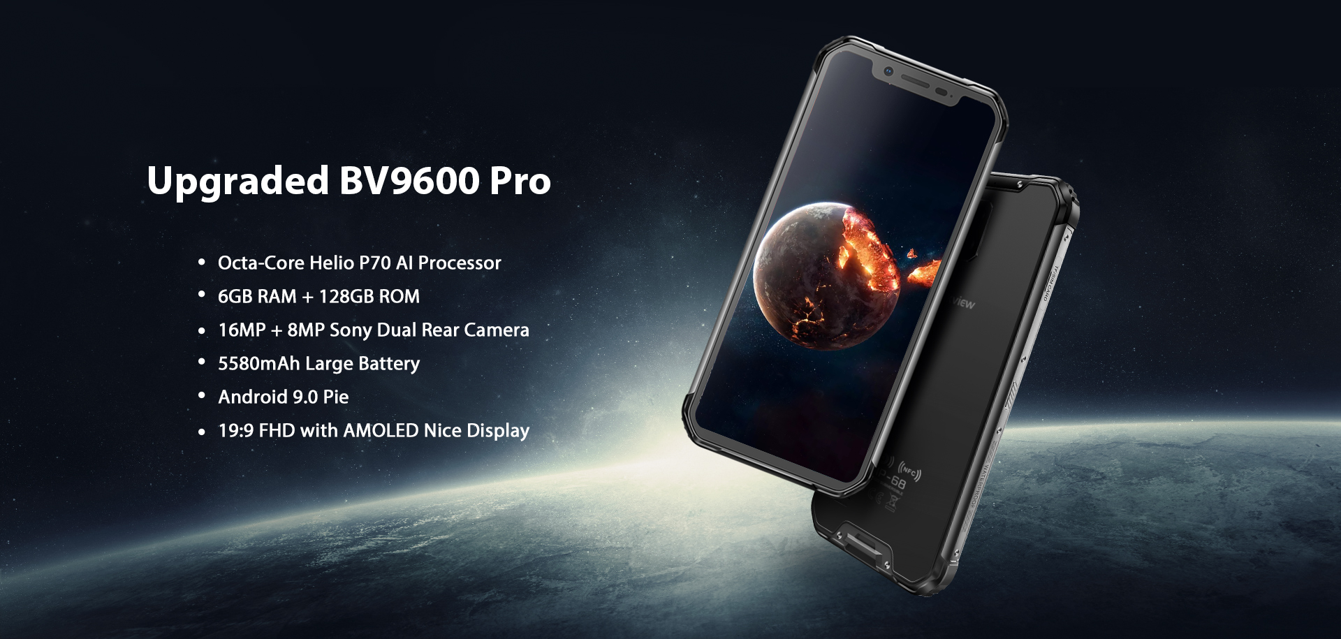 Смартфоните Blackview BV9500 и BV9600 Pro ще получат Helio P70 и Android 9.0