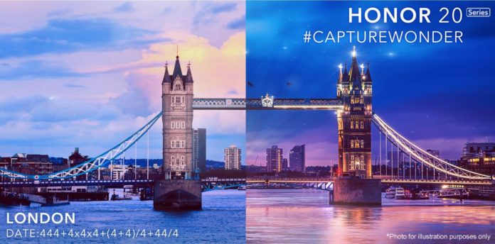 honor london HONOR ще представи своята нова серия премиум смартфони HONOR 20 в Лондон на 21 май