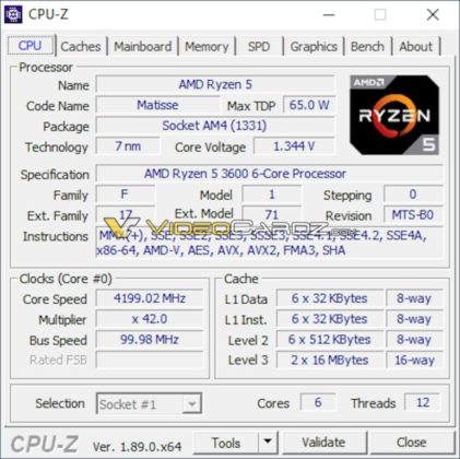 6-ядреният процесор AMD Ryzen 5 3600 за 0 е бърз колкото 8-ядрения Intel Core i7-9700K за 0