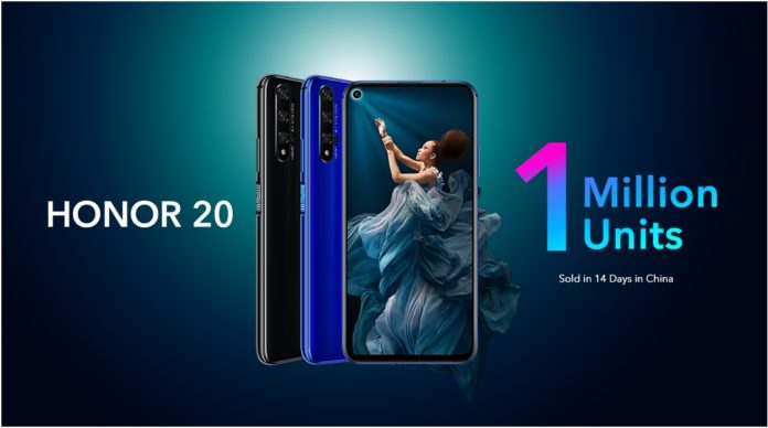 Honor 20 1 HONOR стартира глобалните продажби на HONOR 20 и продължава да бележи рекорди в Китай