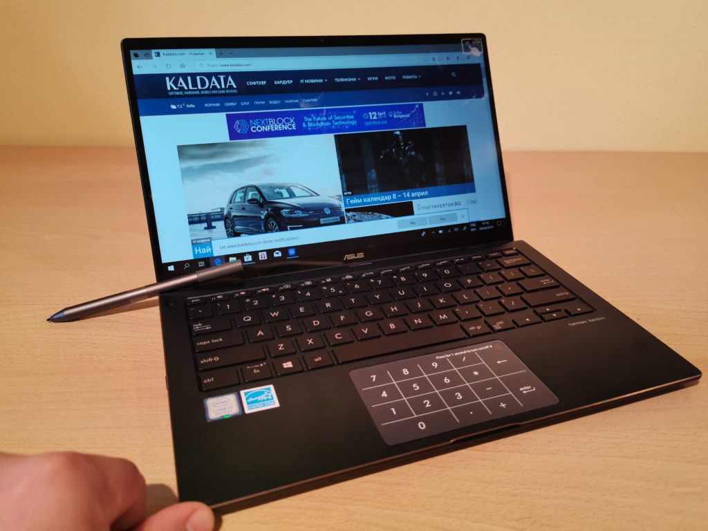 Ревю на ASUS ZenBook Flip 13 UX362F: ултрабук-трансформър от ново поколение
