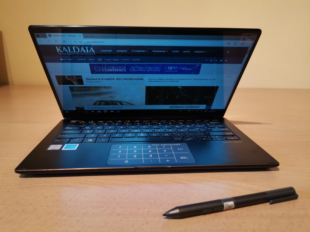 Ревю на ASUS ZenBook Flip 13 UX362F: ултрабук-трансформър от ново поколение