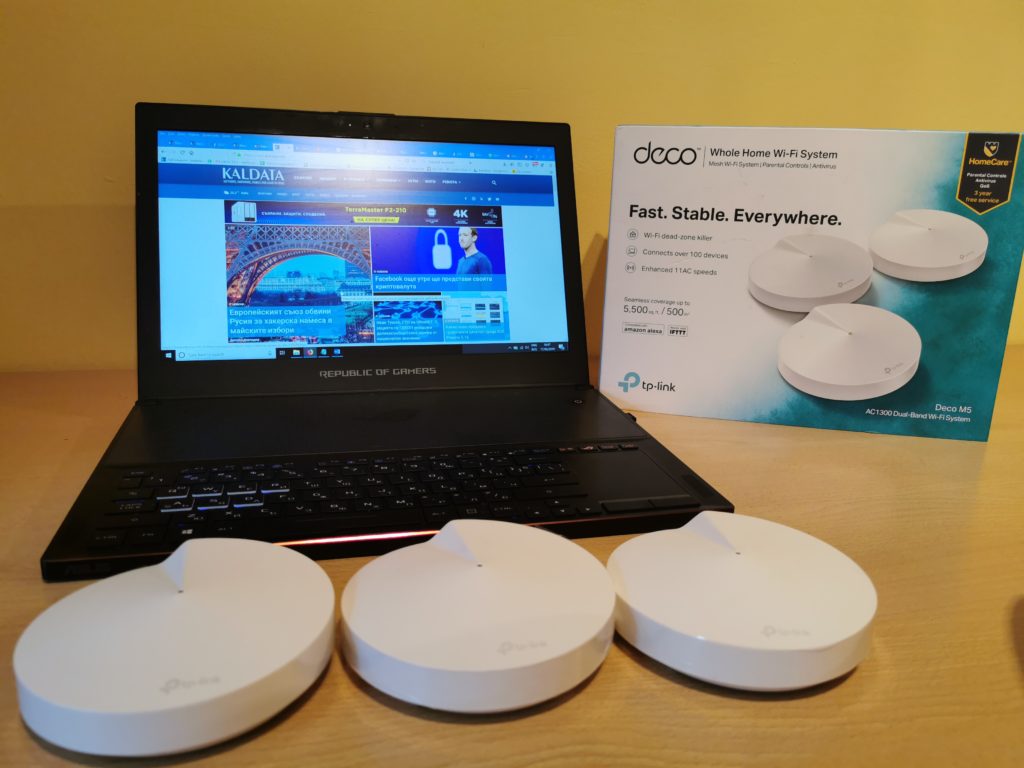 Ревю на Wi-Fi Mesh-системата TP-Link Deco M5