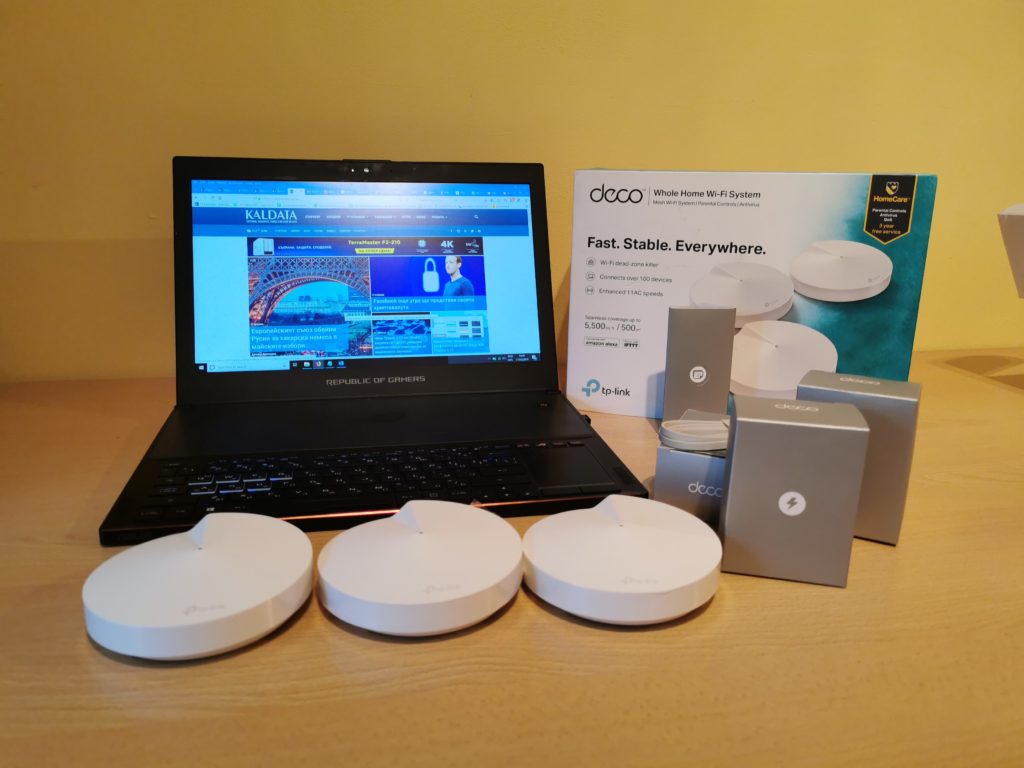 Ревю на Wi-Fi Mesh-системата TP-Link Deco M5