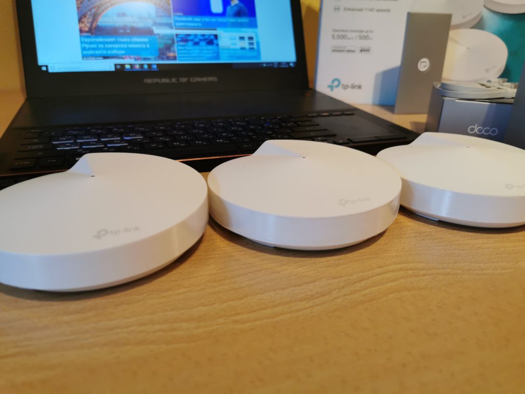 Ревю на Wi-Fi Mesh-системата TP-Link Deco M5