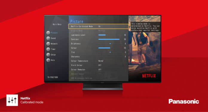 Panasonic_Netflix_CalibratedMode_Visual OLED телевизорите на Panasonic ще бъдат оборудвани с “Калибриран режим” за Netflix