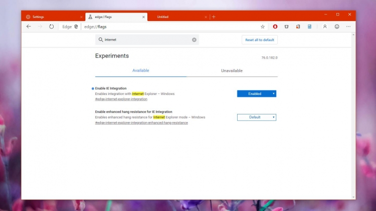 В Edge се появи режим на съвместимост с Internet Explorer