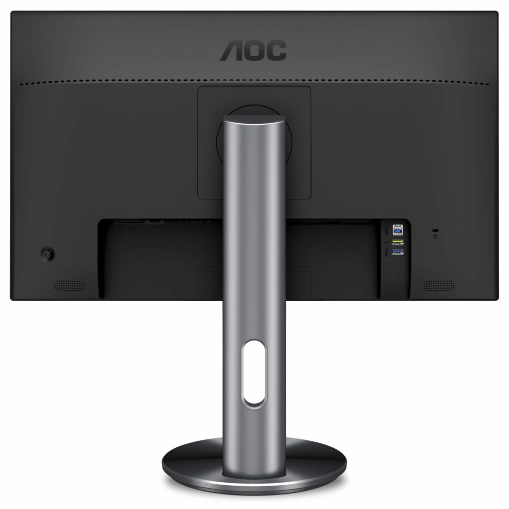 AOC U2790PQU представи нов ергономичен и елегантен 4K дисплей за професионалисти