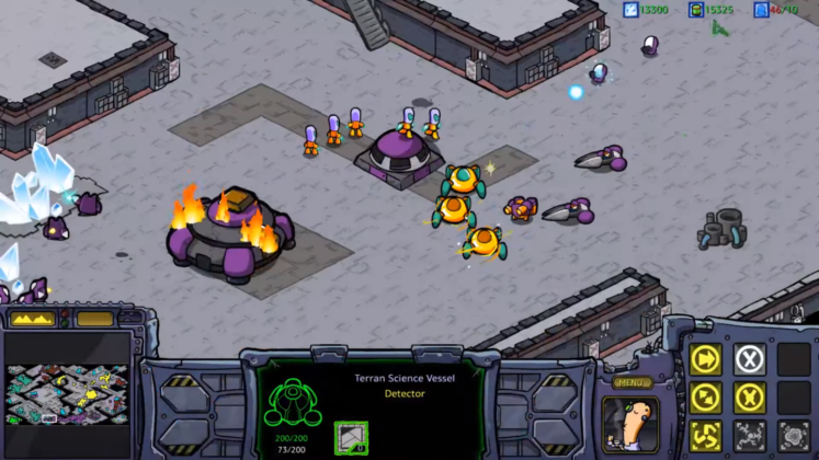 StarCraft: Cartooned кара RTS класиката да изглежда като детска анимация
