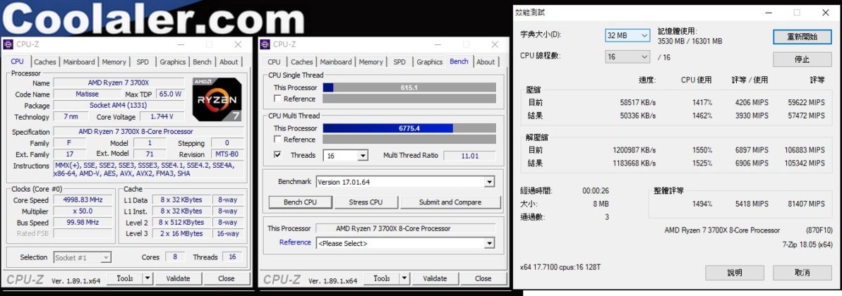 Тестове на процесорите AMD Ryzen 7 3700X и Intel Core i9-9900K при тактова честота 5 GHz