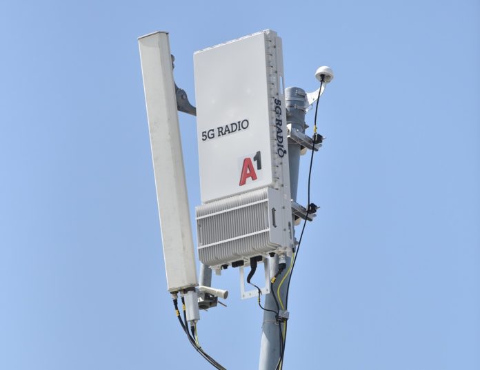 A1 5G Bazova Stanciq А1 постави първата 5G базова станция в България