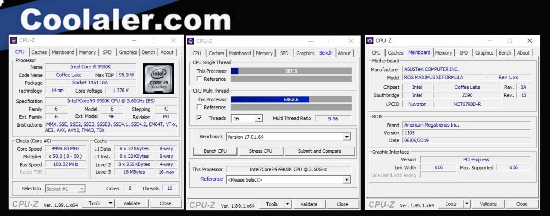 Тестове на процесорите AMD Ryzen 7 3700X и Intel Core i9-9900K при тактова честота 5 GHz