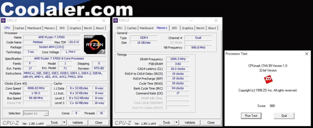 Тестове на процесорите AMD Ryzen 7 3700X и Intel Core i9-9900K при тактова честота 5 GHz