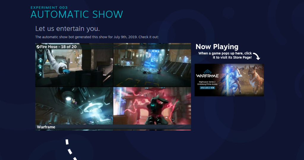 Запознайте се със Steam Labs и „Интерактивните препоръки“