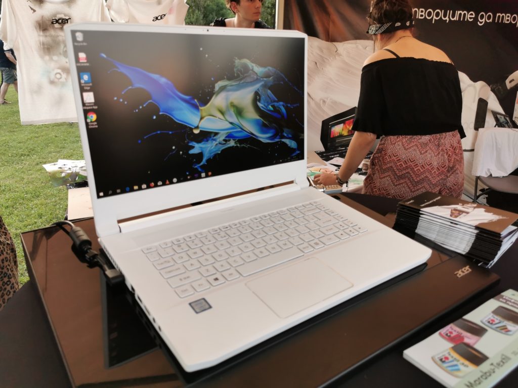 Първите Acer ConceptD лаптопи се появиха в България на A to Jazz Festival