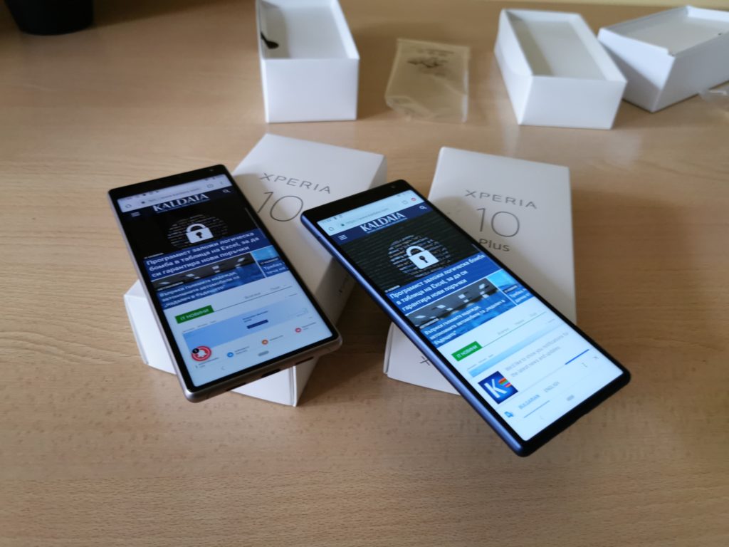 Ревю на Sony Xperia 10 и Xperia 10 Plus: тези смартфони е трудно да бъдат объркани с останалите