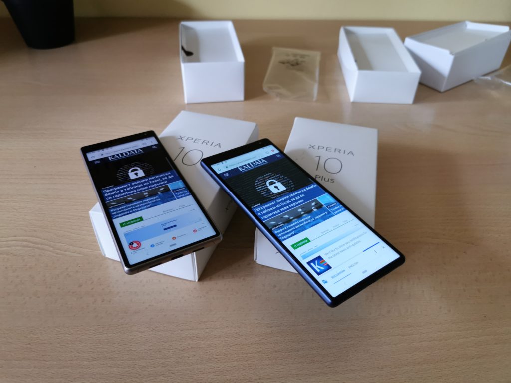 Ревю на Sony Xperia 10 и Xperia 10 Plus: тези смартфони е трудно да бъдат объркани с останалите