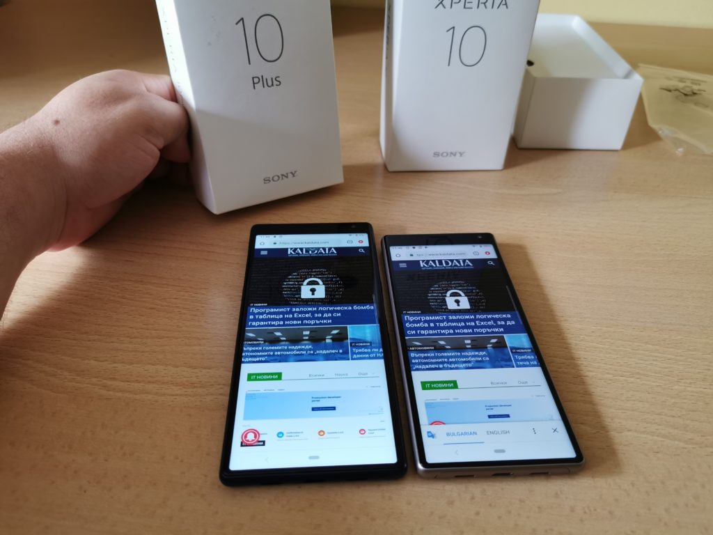 Ревю на Sony Xperia 10 и Xperia 10 Plus: тези смартфони е трудно да бъдат объркани с останалите
