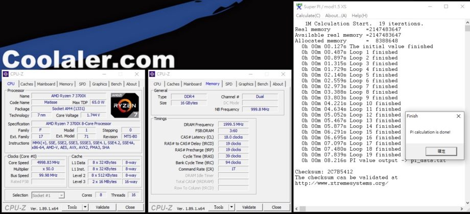 Тестове на процесорите AMD Ryzen 7 3700X и Intel Core i9-9900K при тактова честота 5 GHz