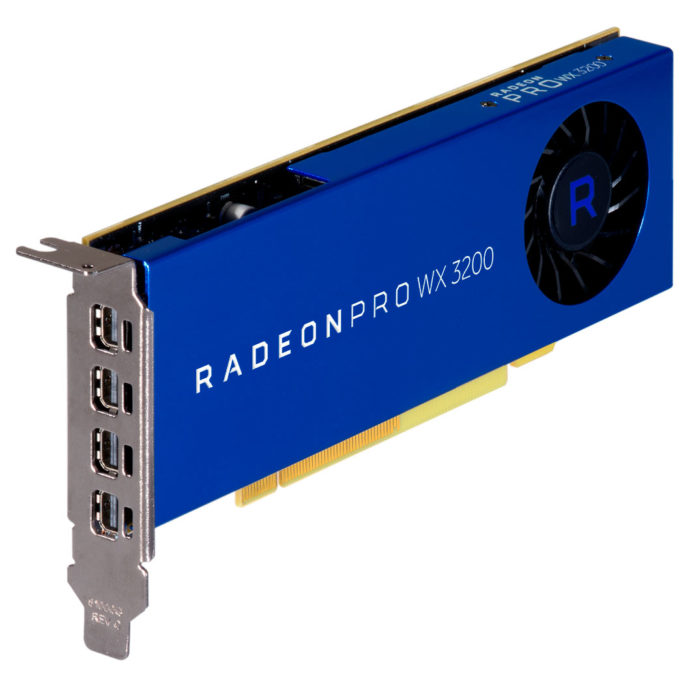 AMD представи Radeon Pro WX 3200: мощна компактна графична карта за CAD професионалисти