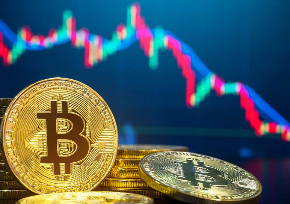 Курсът на биткойна се срина до 00