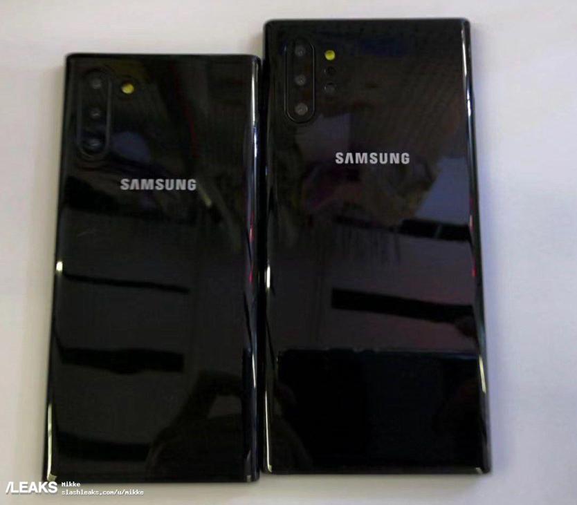Изтекли снимки показват разликите между Galaxy Note 10 и Note 10+