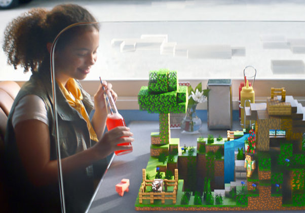 Microsoft разкри мобилно AR забавление от света на Minecraft
